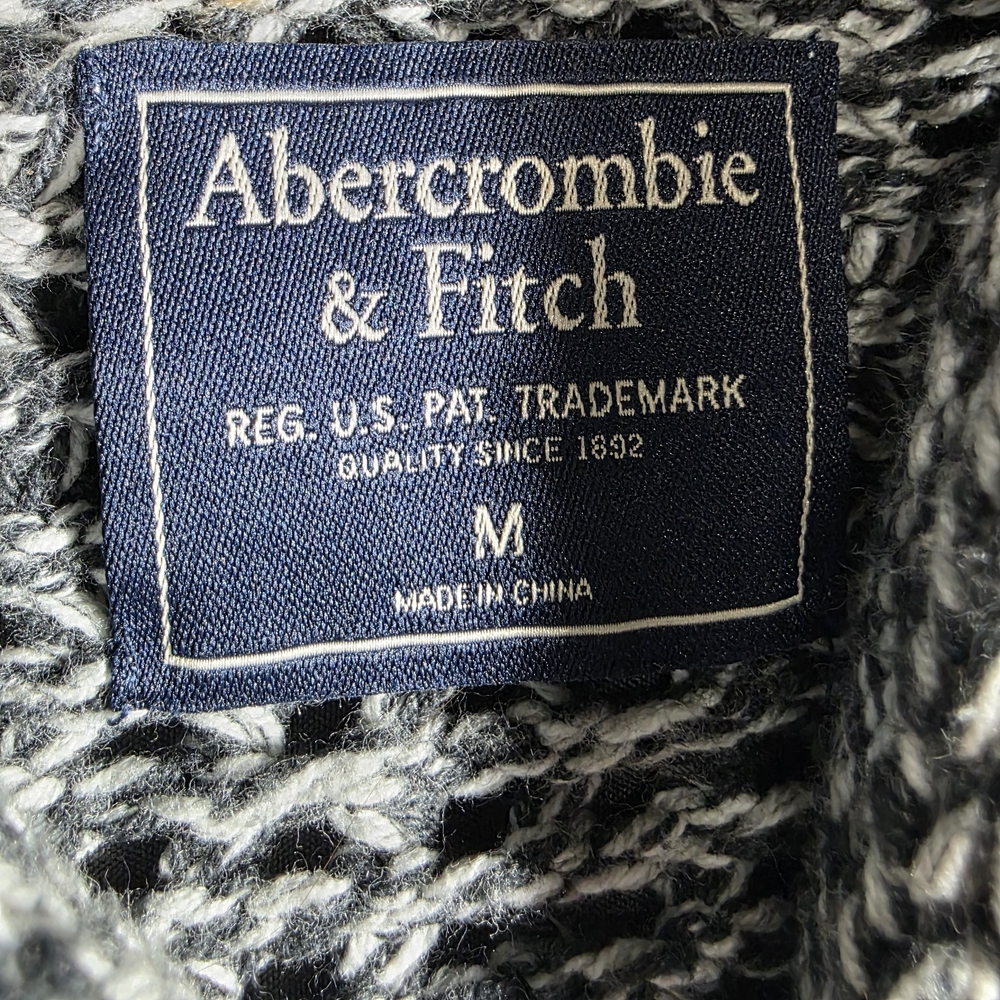 Abercrombie & Fitch Women's Heather Gray Sweater - Picture 3 of 3